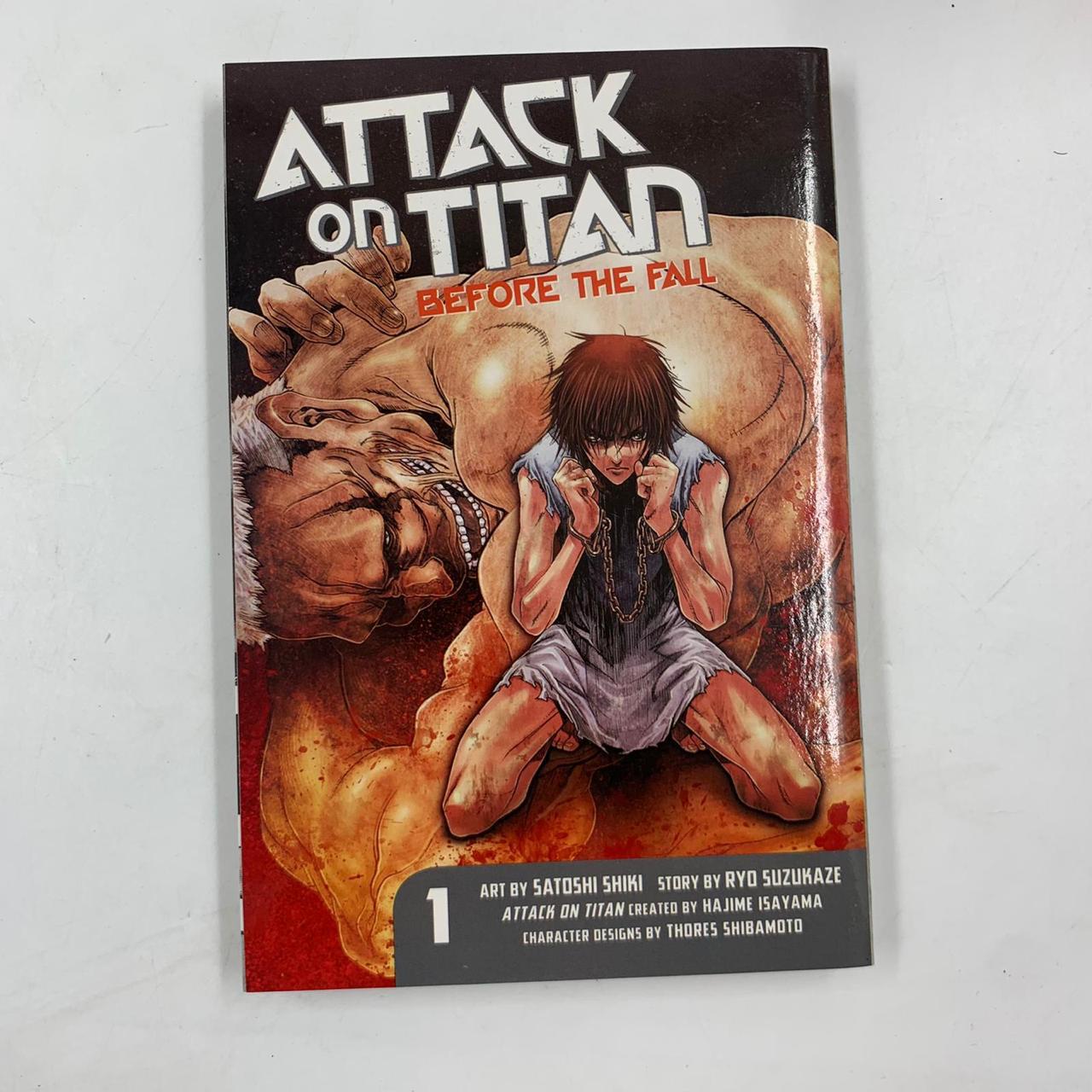 Attack On Titan Before The Fall Vol.1 by Ryo Suzukaze - Paperback Manga Book - Perfect for Anime Fans & Collectors | Great Gift for Attack on Titan Lovers