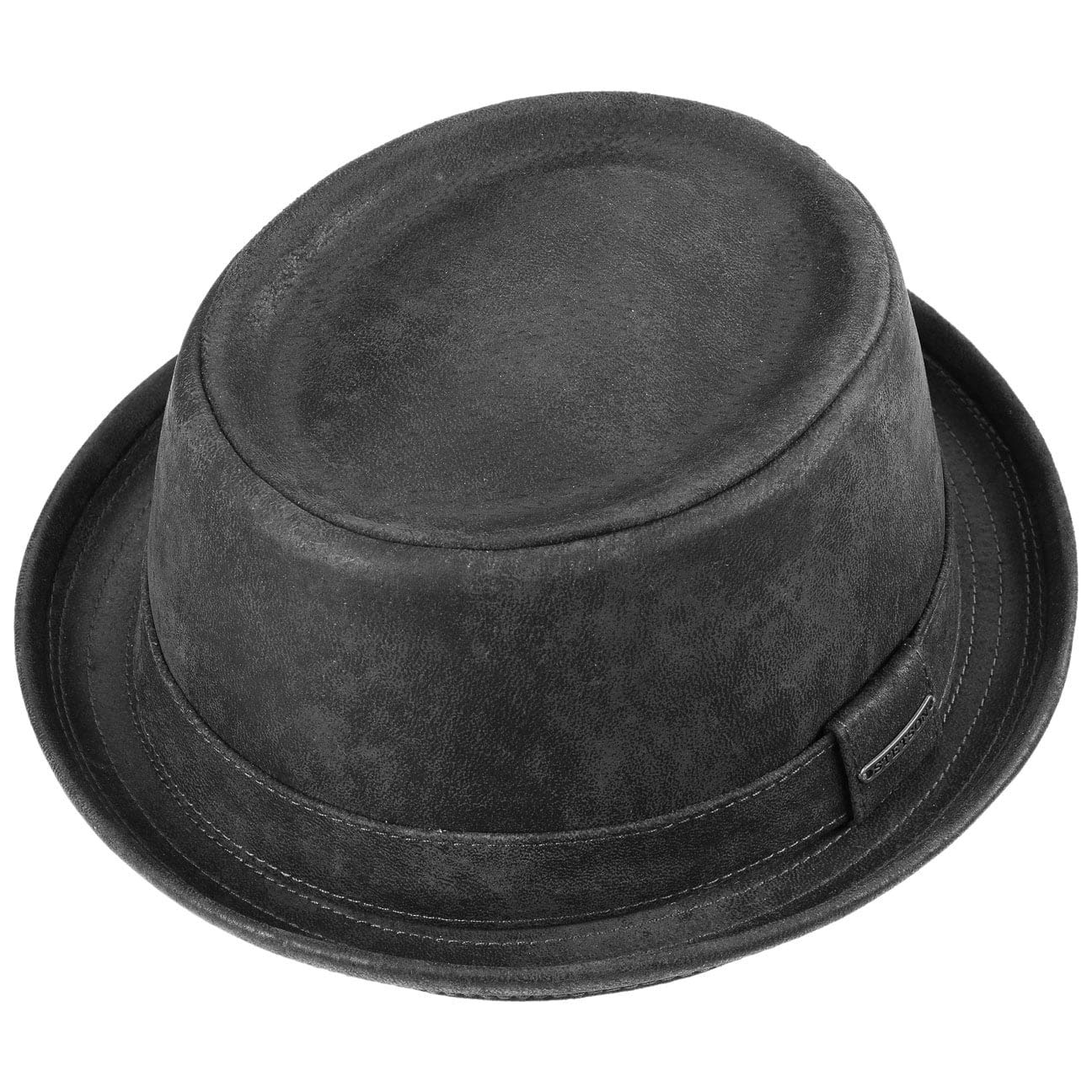 Stetson Pennsylvania Pigskin Leather Cowboy Hat for Men – Western Style, Durable & Comfortable – Perfect for Rodeo, Ranch Work & Outdoor Adventures