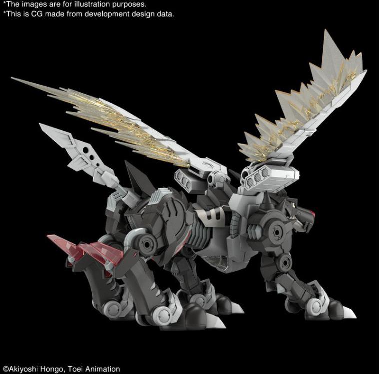 Figure Rise Standard Digimon Adventure MetalGarurumon (Black Version) Model Kit - Build & Display Your Favorite Digimon Character for Collectors & Anime Fans