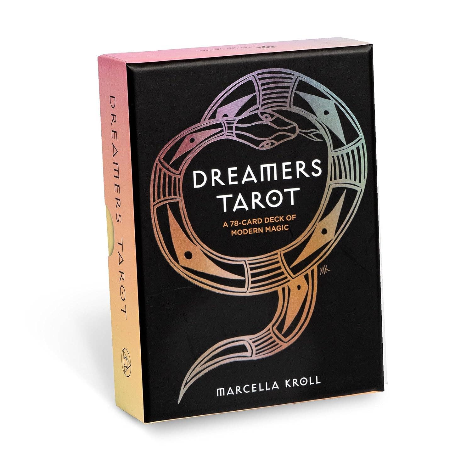 Dreamers Tarot Deck by Marcella Kroll - 78-Card Mystical Tarot Set with Guidebook for Divination, Self-Discovery & Spiritual Growth | Perfect for Beginners & Professional Readers