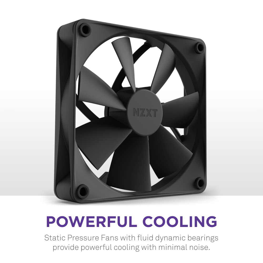 NZXT Kraken 360mm RGB AIO Liquid CPU Cooler with Customizable LCD Display - High Performance Cooling for Gaming PCs, High-Performance Pump & 3x 120mm Fans - Black - Perfect for Gaming Rigs, Workstations & Overclocking
