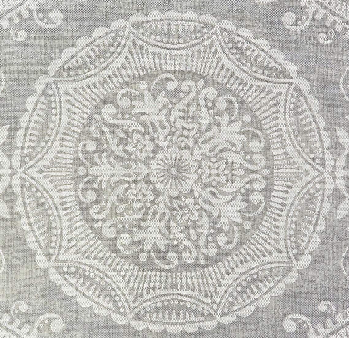 Townley Medallion Flatweave Indoor/Outdoor Area Rug - Durable & Stylish for Living Room, Patio, Bedroom Decor