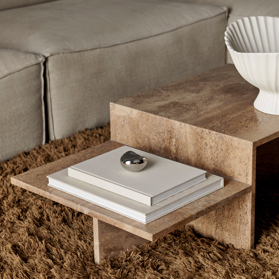 Modern Glass Top Coffee Table - Stylish Living Room Centerpiece for Home Decor | Perfect for Small Spaces, Apartments & Lounges