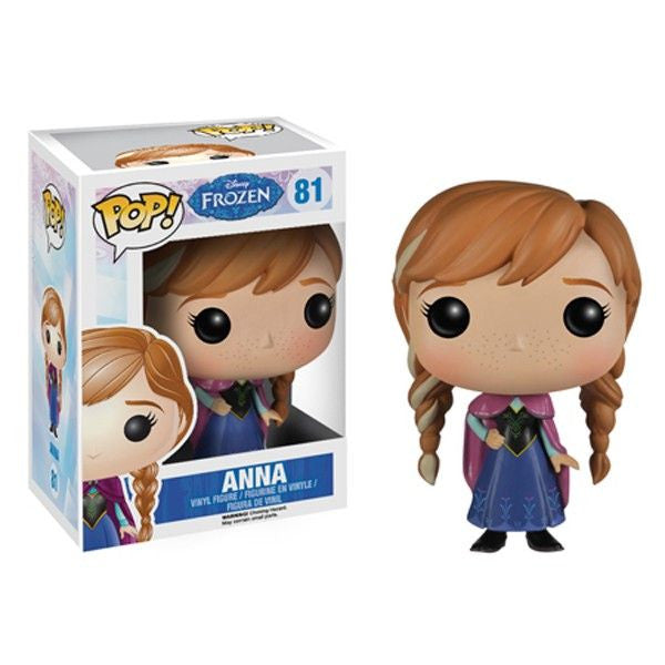 Disney Frozen Anna Pop! Vinyl Figure Collectible Toy - Perfect for Disney Fans, Movie Collectors & Gift Giving