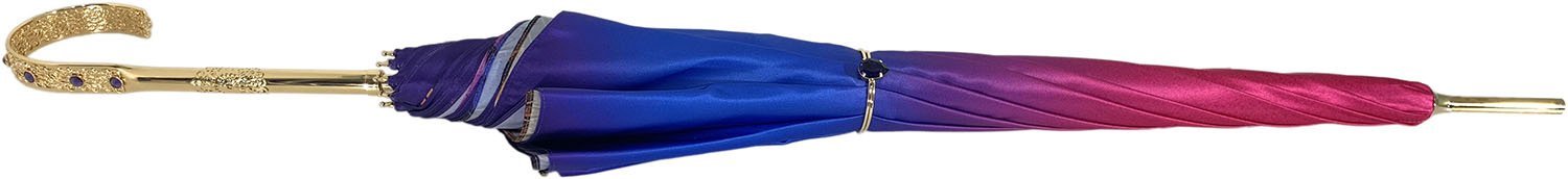 Premium Double Canopy Luxury Purple Umbrella - Windproof, Waterproof & UV Protection - Perfect for Outdoor Events, Travel & Daily Commute
