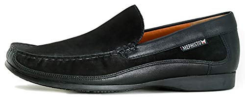 Black Nubuck/Calf
