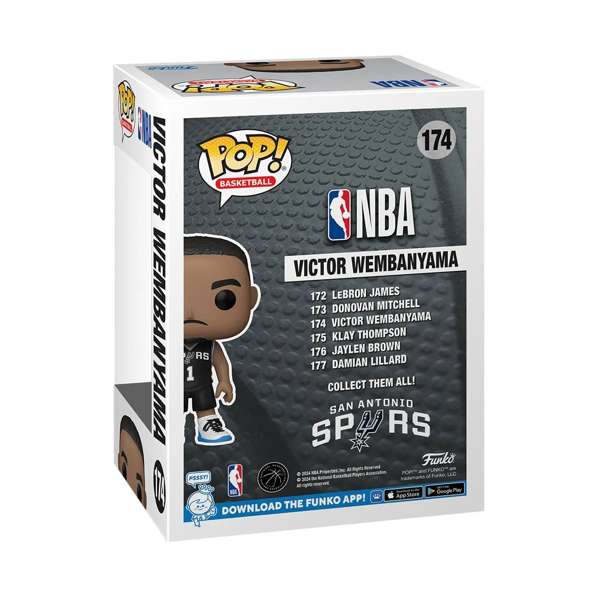 Victor Wembanyama San Antonio Spurs Jersey - Official NBA Basketball Jersey for Men & Women - Perfect for Games, Fan Events & Sports Collectibles