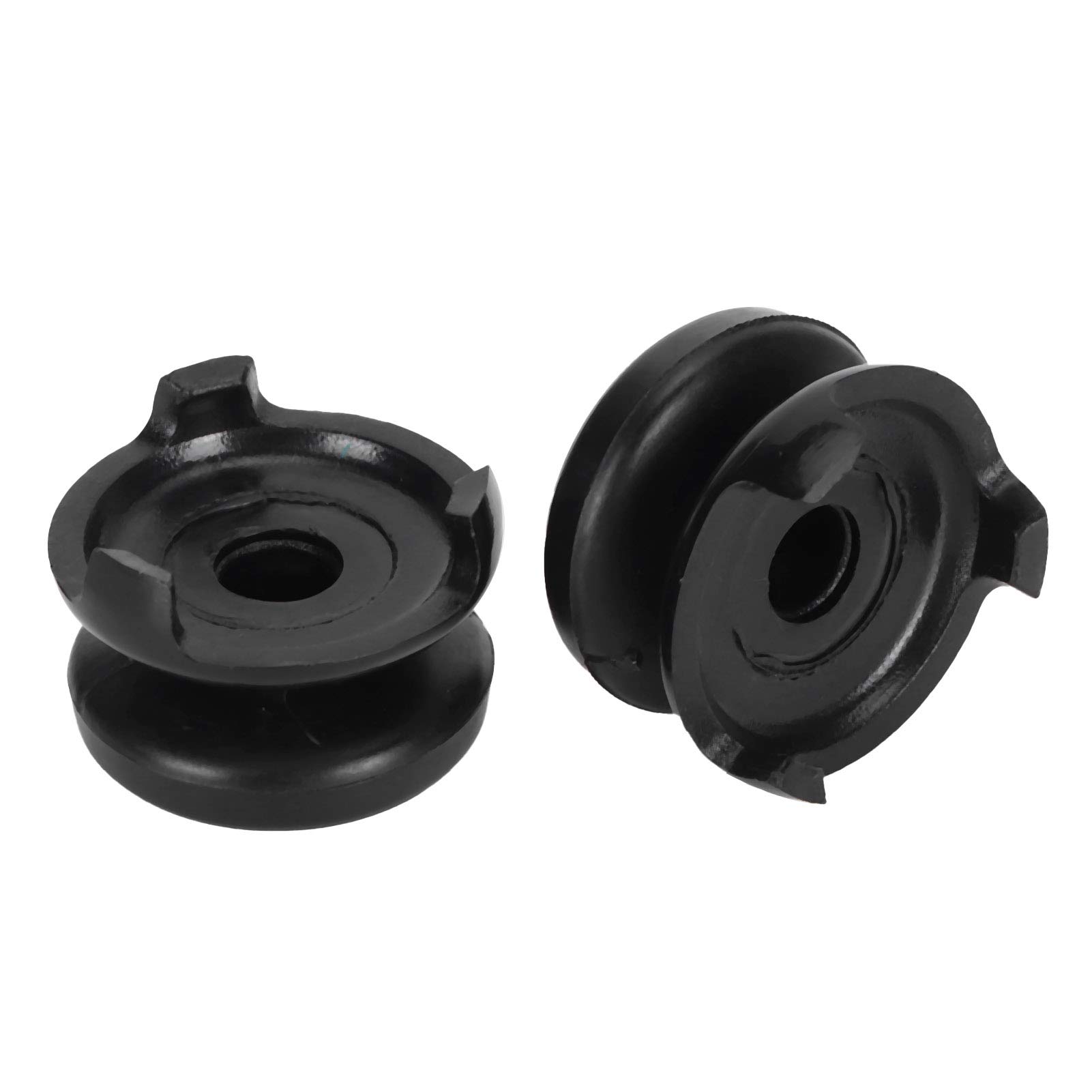 ASHATA 2-Pack PS5 Thumbstick Extenders - 3D Textured Grip Joystick Caps for Playstation 5 Controller (Black) - Enhanced Gaming Comfort & Precision for FPS, Racing & Action Games - Perfect for Long Gaming Sessions & Competitive Play - Ideal for Call of Duty, Fortnite & Gran Turismo Players