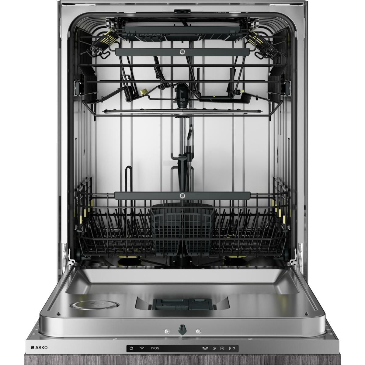 Asko 24 Inch Built-In Dishwasher with Turbo Combi Drying™ - Stainless Steel DFI565.U - Energy Efficient & Ultra Quiet for Modern Kitchens