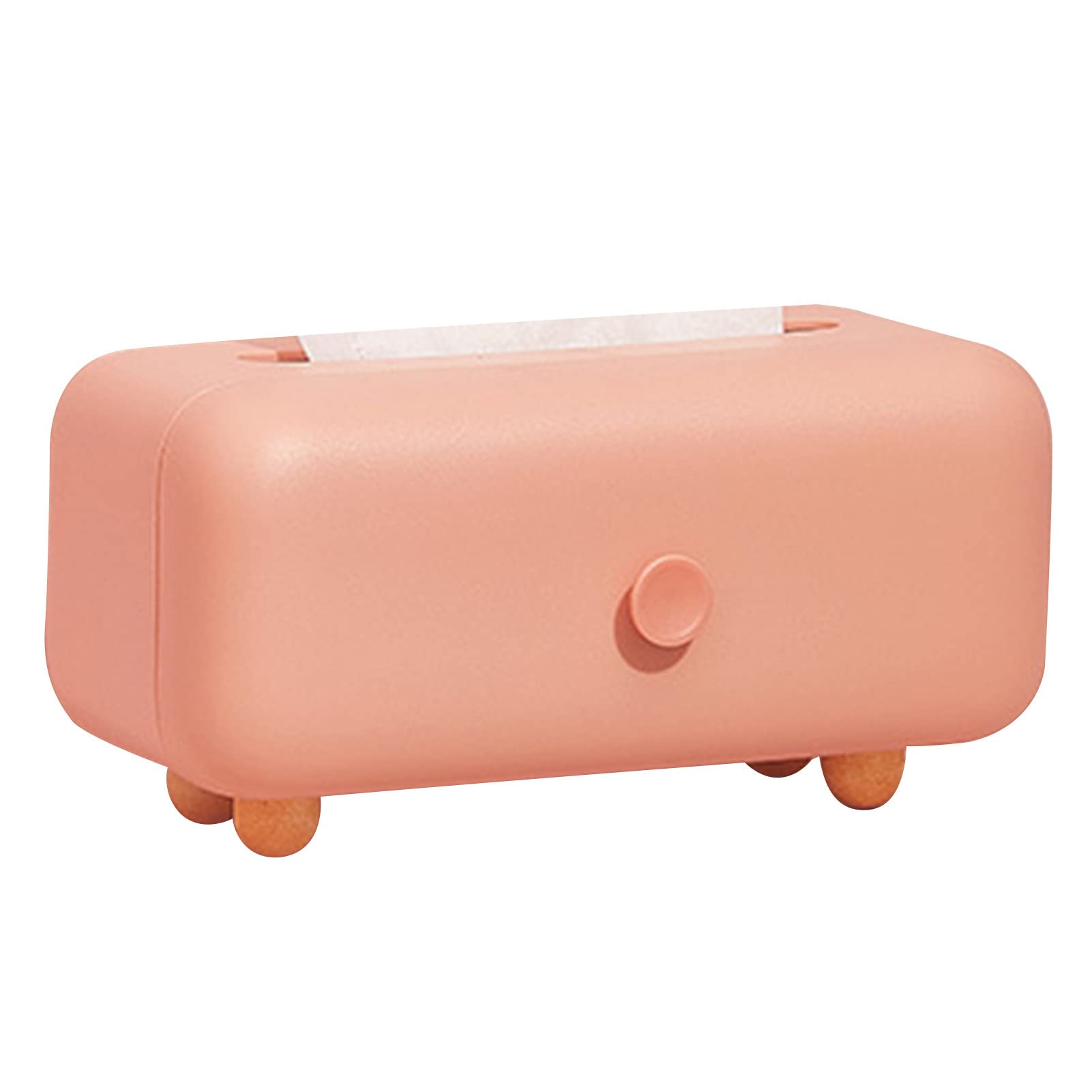 IKAXIYO Waterproof ABS Plastic Tissue Box Holder - Removable Rectangular Design for Home & Office Use | Durable, Convenient & Stylish Storage Solution for Tissues | Perfect for Living Room, Bedroom, Bathroom & Kitchen