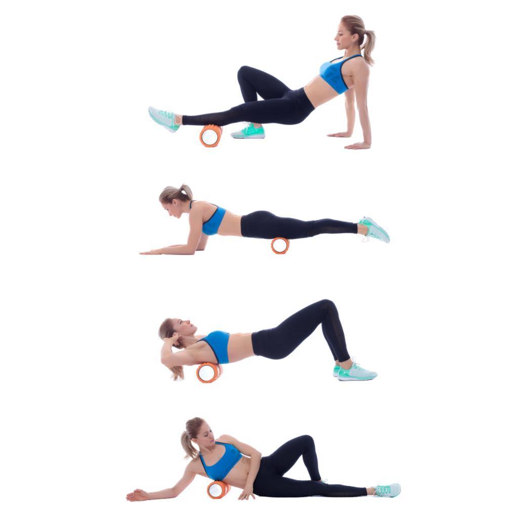 TheraBand Foam Roller for Muscle Recovery & Pain Relief - High Density Massage Roller for Physical Therapy, Yoga & Fitness - Ideal for Athletes, Gym & Home Use
