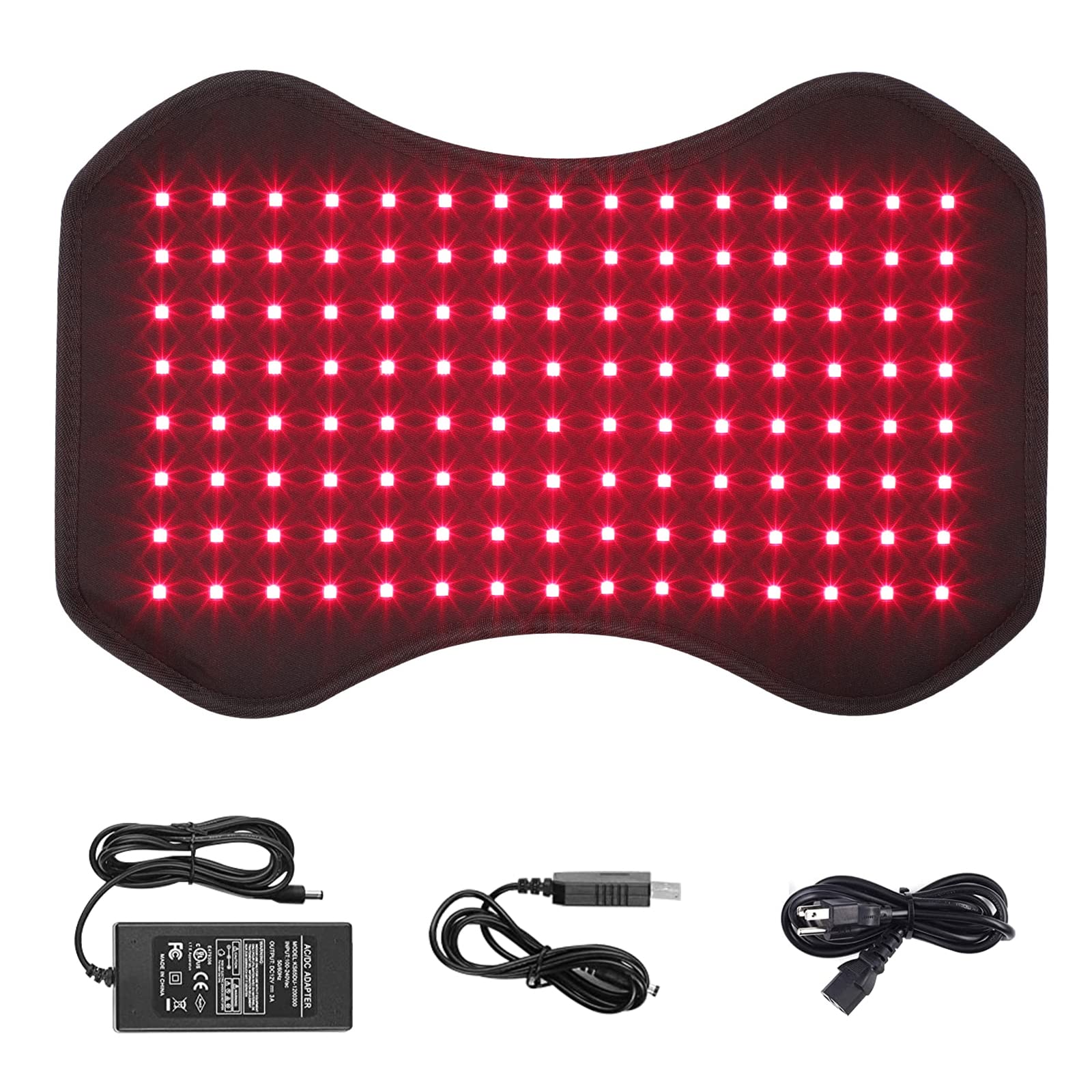 Rayyoo 23W Red Light Therapy Belt for Pain Relief - Near Infrared Light Therapy Device for Body, Muscle & Joint Inflammation - Wrap for Knee, Back & Elbow - Home Recovery & Wellness Treatment