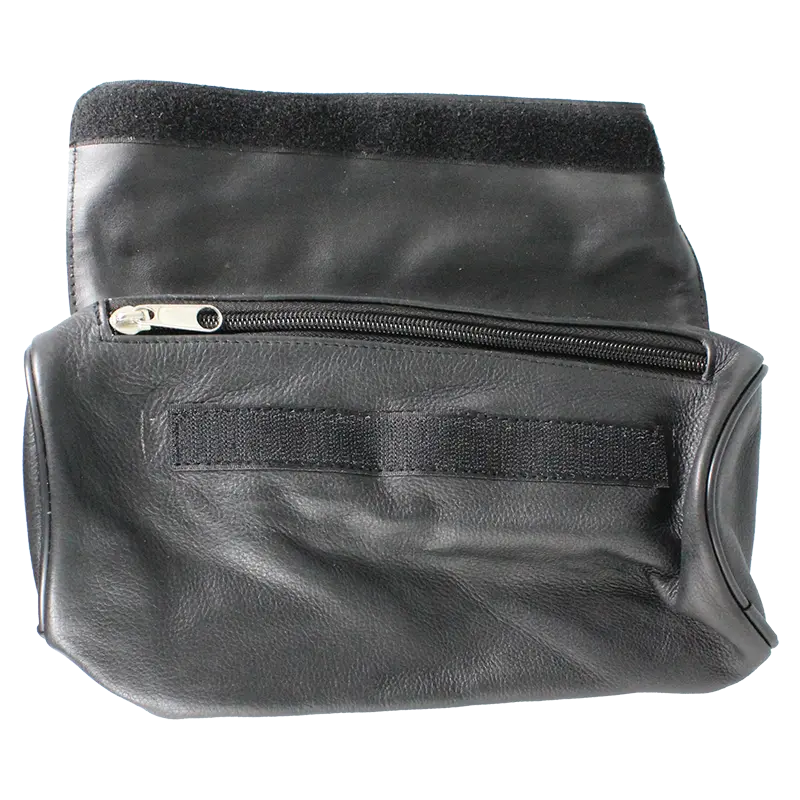 Open Road Small Leather Tool Bag - Durable & Stylish Organizer for DIY, Crafts & Professional Use - Perfect for Carpenters, Electricians & Handymen