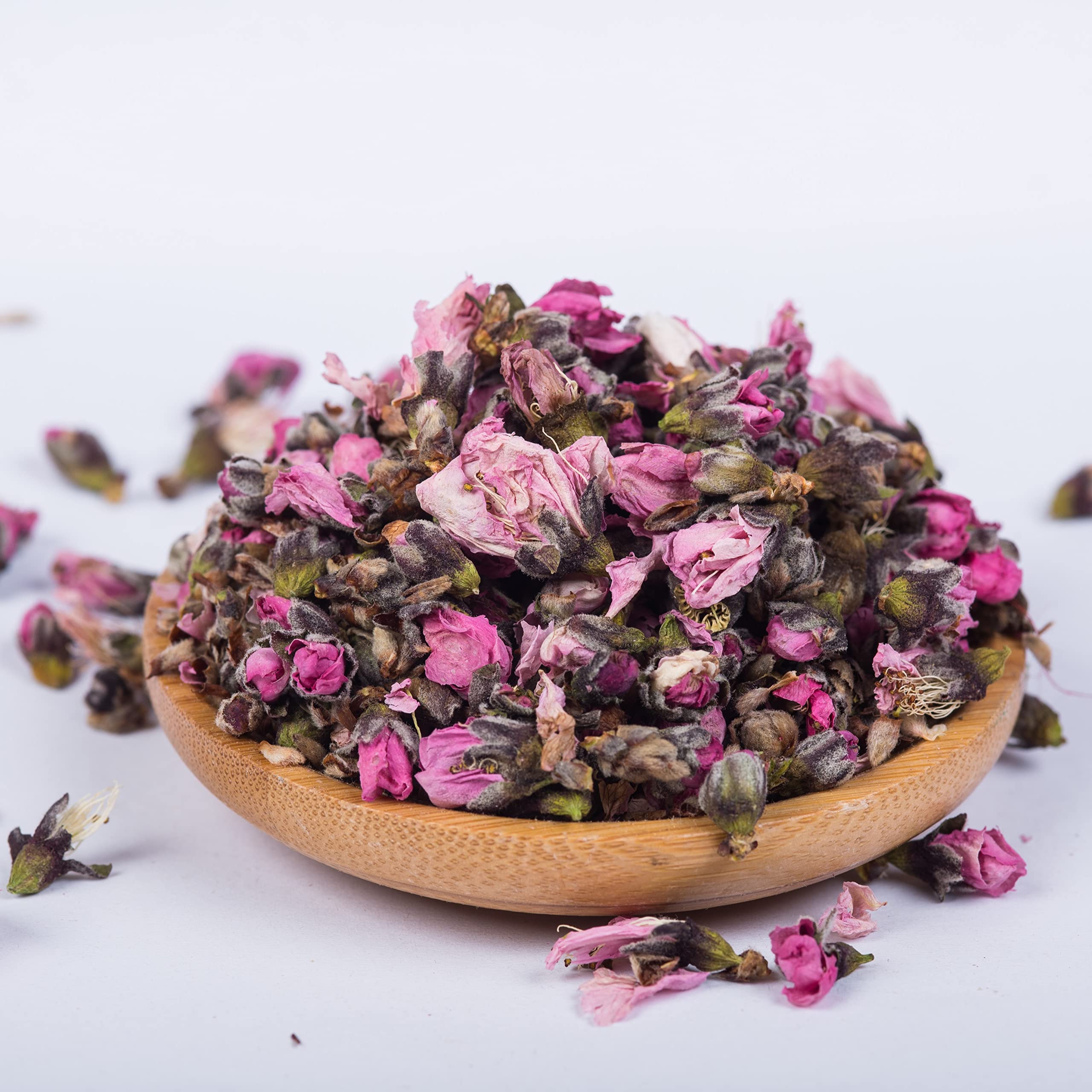 Peach Blossom Tea 250g - Dried Herbal Flowers for Hot/Cold Drinks & Cooking