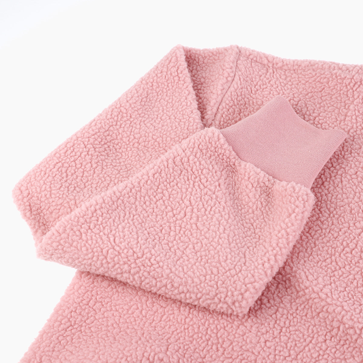 Women's Sherpa Cropped Pullover Hoodie - Soft Fleece Winter Sweatshirt for Casual Wear & Outdoor Activities