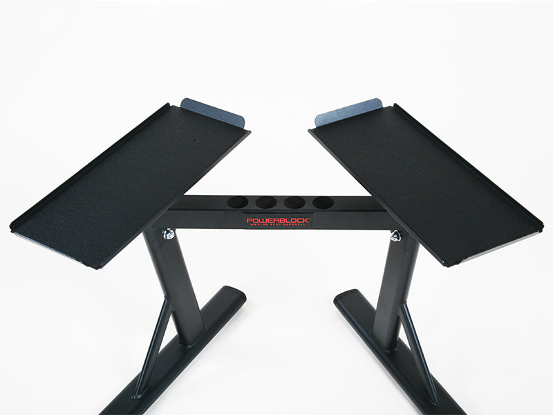 PowerBlock PowerMax Adjustable Dumbbell Stand - Heavy Duty Weight Rack for Home Gym & Strength Training - Perfect for Dumbbell Storage & Workout Space Organization
