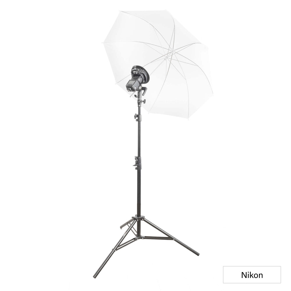 LI ION580II Speedlite Flash Shoot Through Umbrella Photography Lighting Kit - Professional Studio & Outdoor Portrait Photography