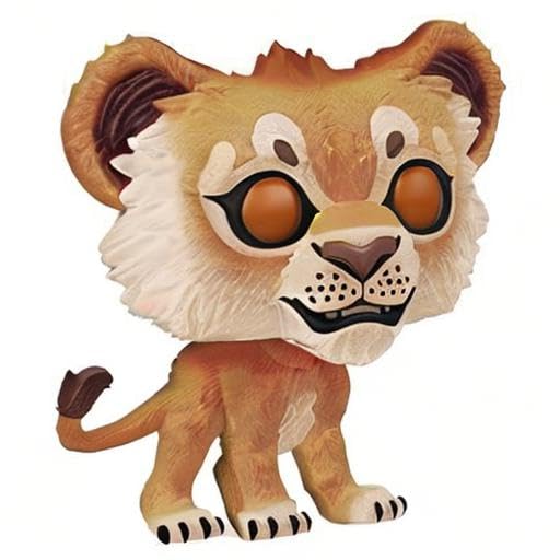 Funko Pop! Disney Lion King Simba #547 Flocked Exclusive Vinyl Figure – Limited Edition Collectible for Disney Fans & Lion King Lovers | Perfect for Home Decor, Office Display, and Gift Giving