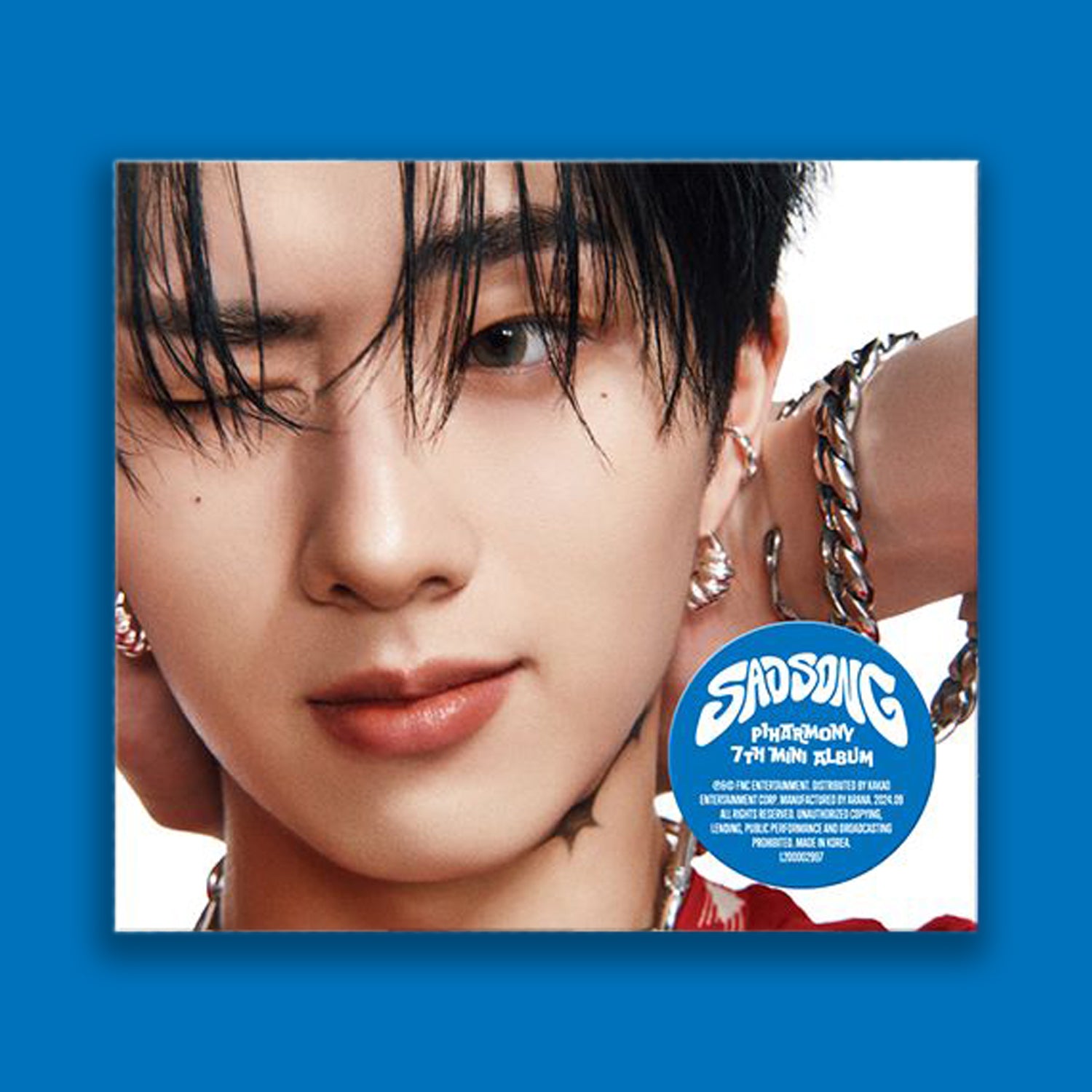 P1HARMONY 7th Mini Album 'SAD SONG' (Digipack Version) | Kpop Music CD for Fans | Perfect for Collecting, Gifting & Enjoying Korean Pop Music