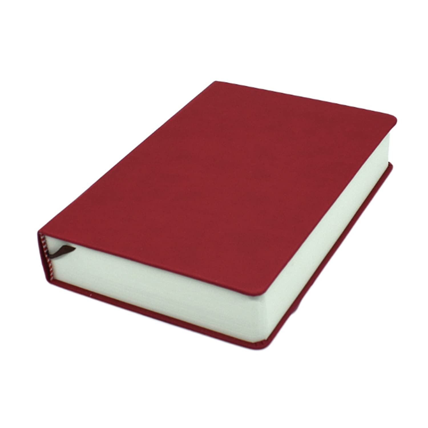 Premium A5 Blank Notebook - 330 Super Thick Sheets, PU Leather Cover, 80GSM Paper for Sketching, Journaling & Note Taking | Lined Notepad for Drawing, Writing, Studying, Work & Travel | Perfect Gift for Artists, Students & Professionals (Red)
