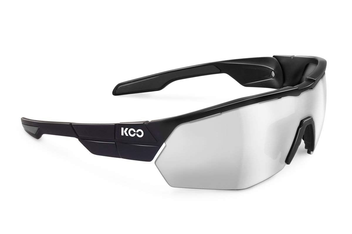 Kask Koo Open Cube Cycling Sunglasses for Men & Women - Lightweight UV Protection Sports Glasses, Black Small Frame - Perfect for Road Biking, Mountain Biking & Outdoor Activities