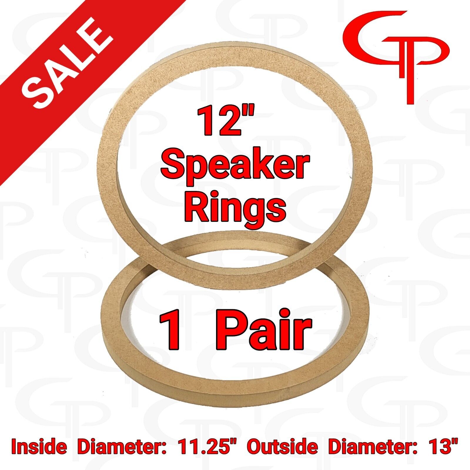 12 Pack Speaker Grill Rings - Replacement Parts for DIY Speaker Repair & Upgrade | Perfect for Home Audio, Car Stereo, and Studio Equipment