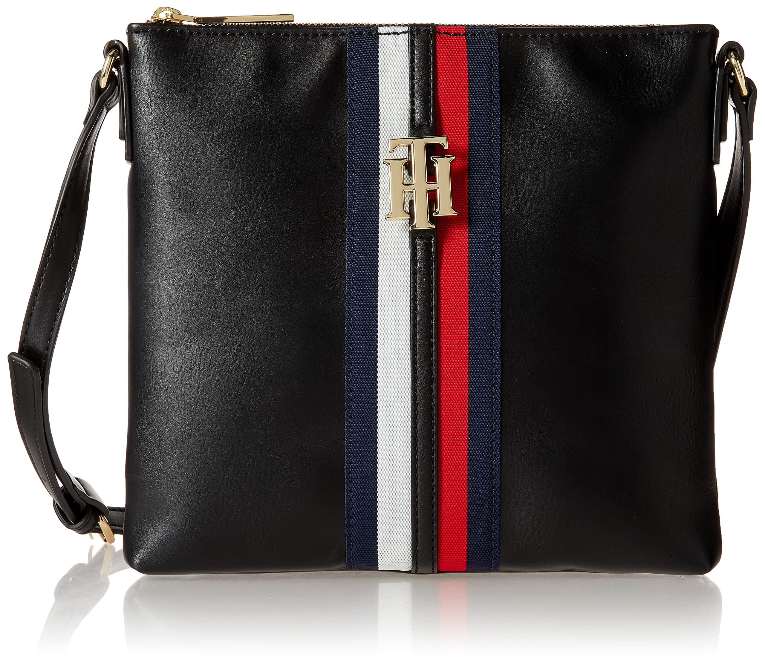 Tommy Hilfiger Jaden Plus Crossbody Bag for Women - Stylish Shoulder Purse with Adjustable Strap, Perfect for Travel, Work & Everyday Use