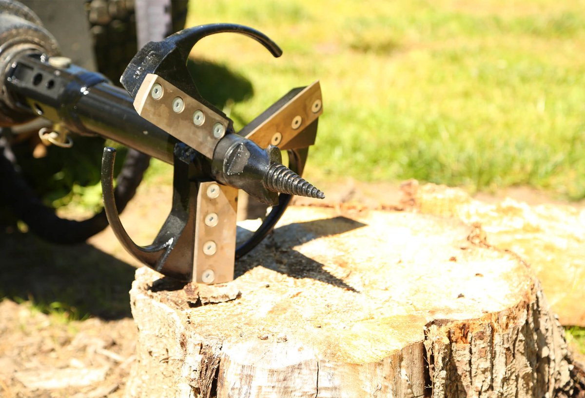 Auger Stump Grinder - Heavy Duty Tree Stump Removal Tool for Landscaping & Yard Maintenance | Perfect for Homeowners & Professional Arborists