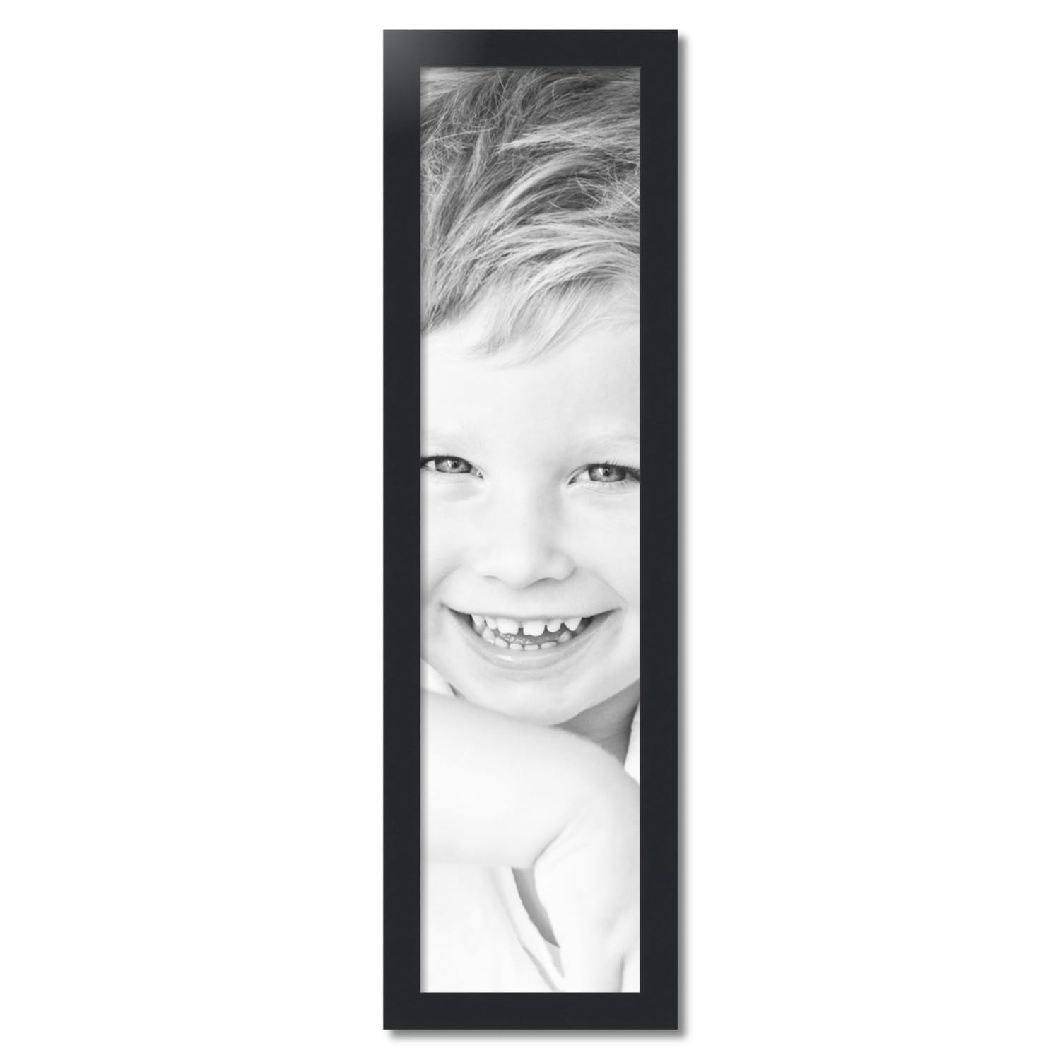 ArtToFrames 12x49 Inch Black Picture Frame - 2 Inch MDF Poster Frame for Wall Art, Photos, and Posters - Includes Economy Acrylic - Perfect for Home Decor, Office, Gallery Display, and Gift Giving