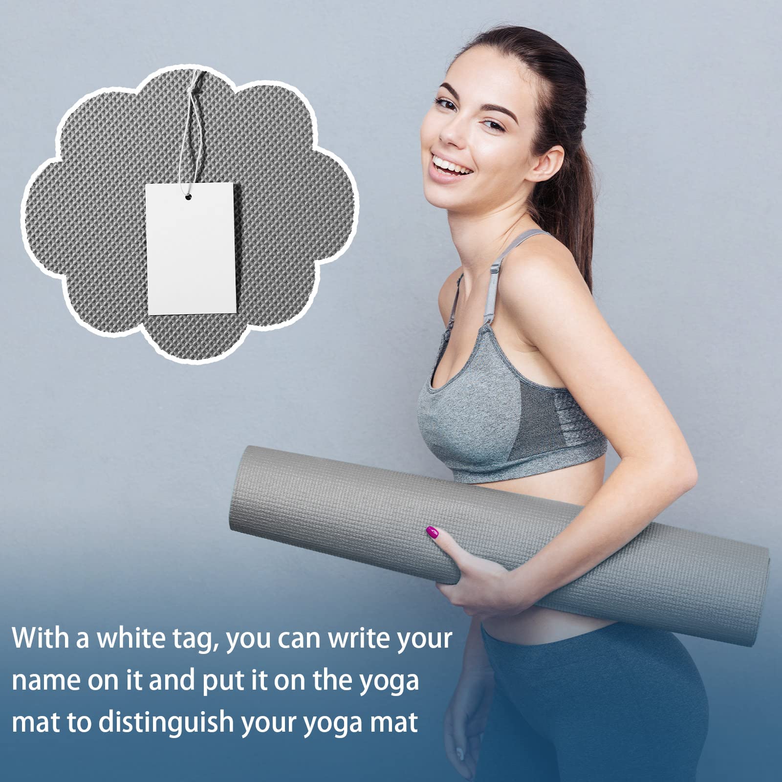 10 Pack Non-Slip Yoga Mats Bulk - 68
