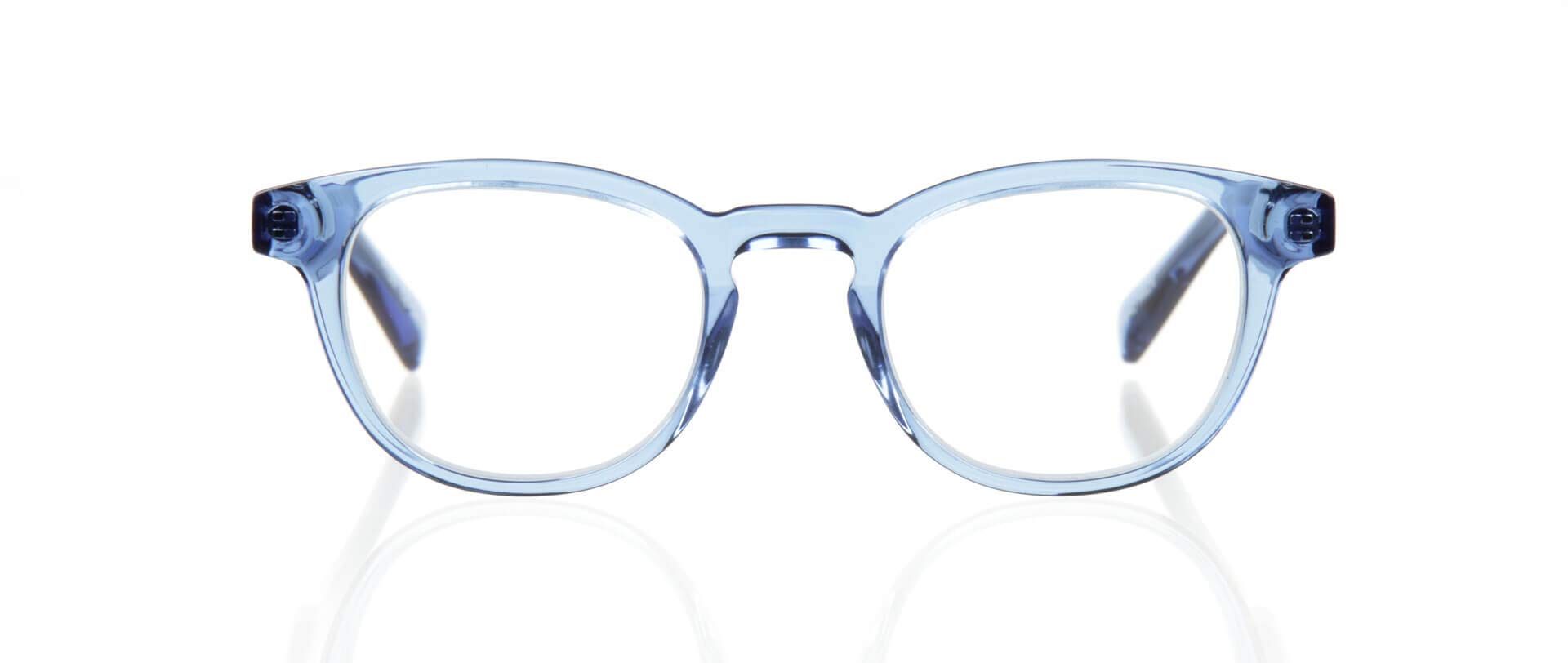 Eyebobs Clearly Unisex Blue Light Blocking Reading Glasses for Men & Women - Round Frame Computer Glasses for Office Work & Screen Time