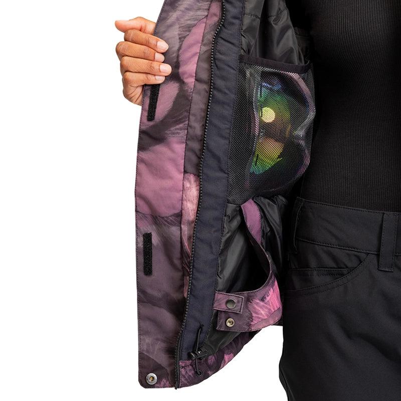 Roxy Jetty Snow Jacket - Women's Waterproof Winter Coat for Skiing & Snowboarding | Warm Insulated Parka for Cold Weather Outdoor Activities