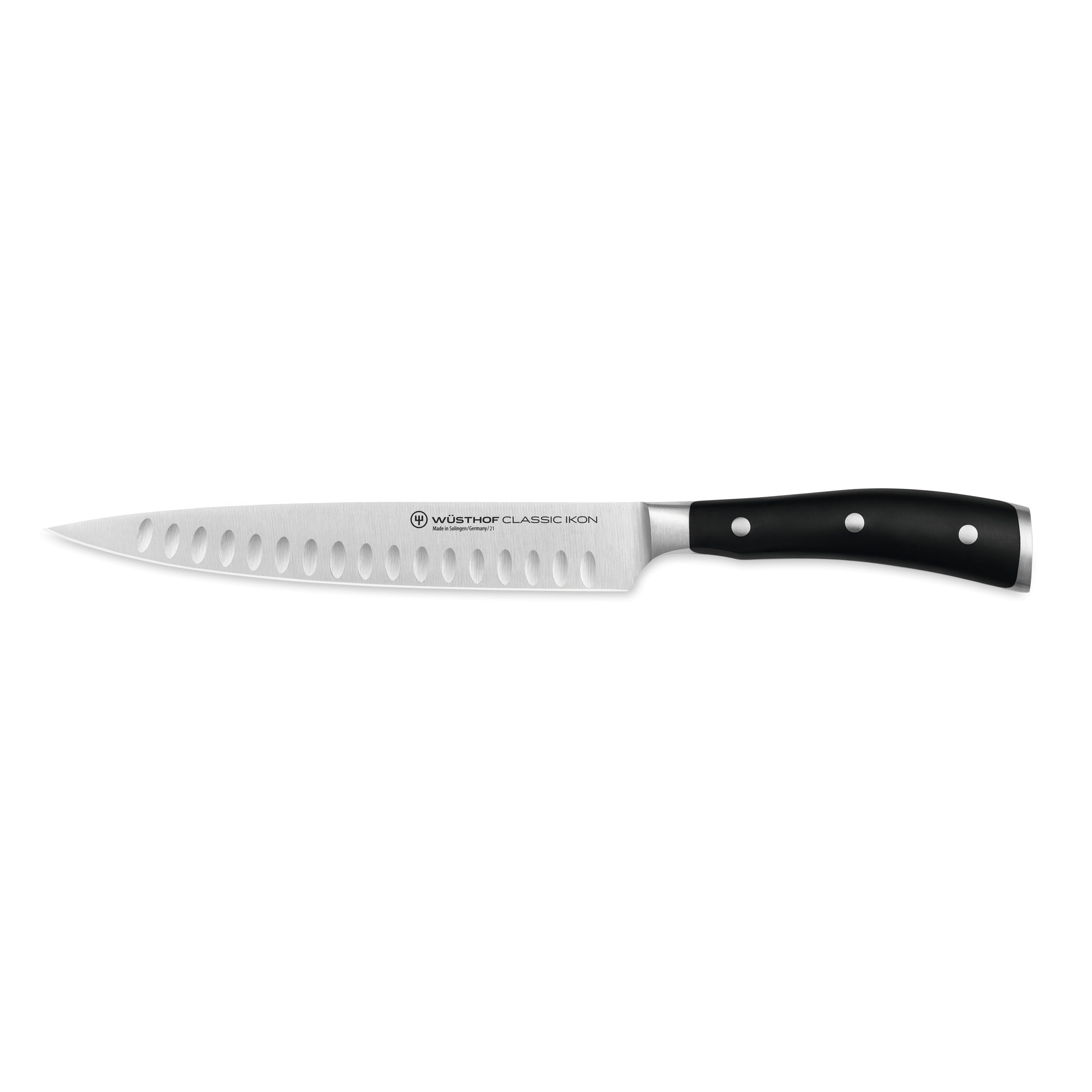 Wusthof Classic Ikon Hollow Edge Carving Knife 8