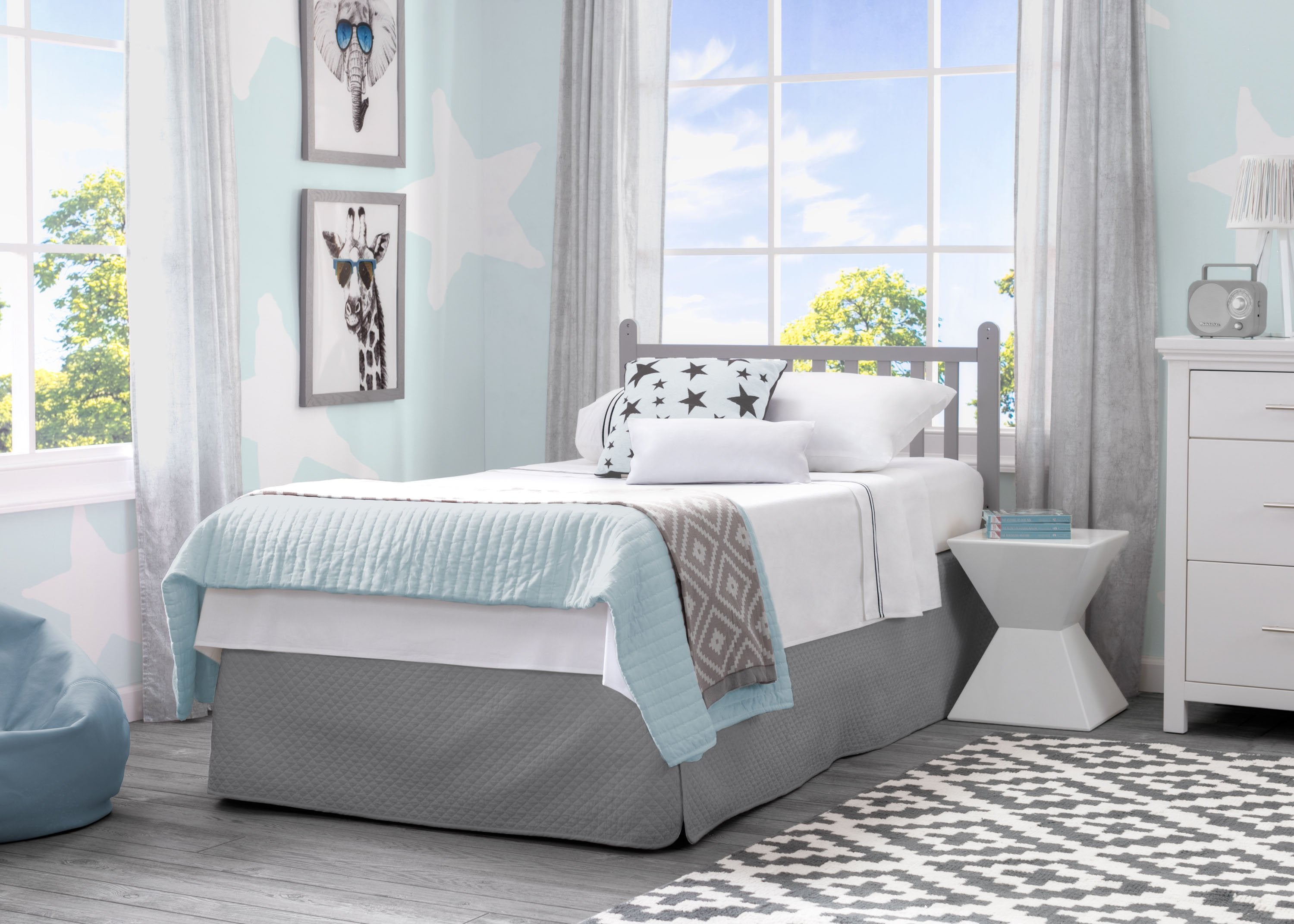 Sprout Mini Crib with Mattress - Portable Baby Bed for Small Spaces | Nursery, Travel & Guest Room Use