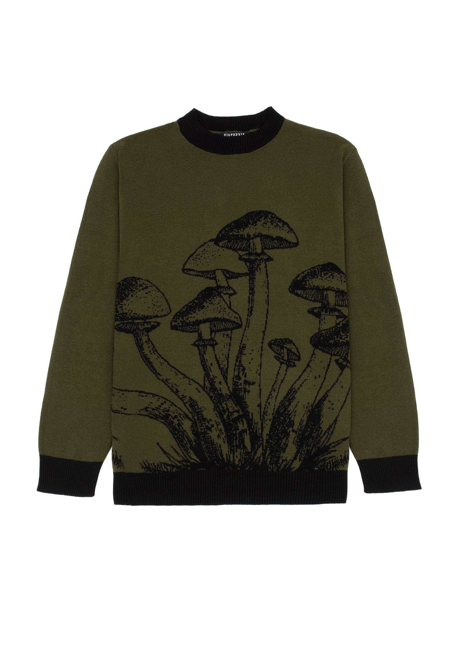 Unisex Mushroom Print Sweater - Trendy & Comfortable Jumper for Men & Women - Perfect for Casual Outfits & Fall Fashion