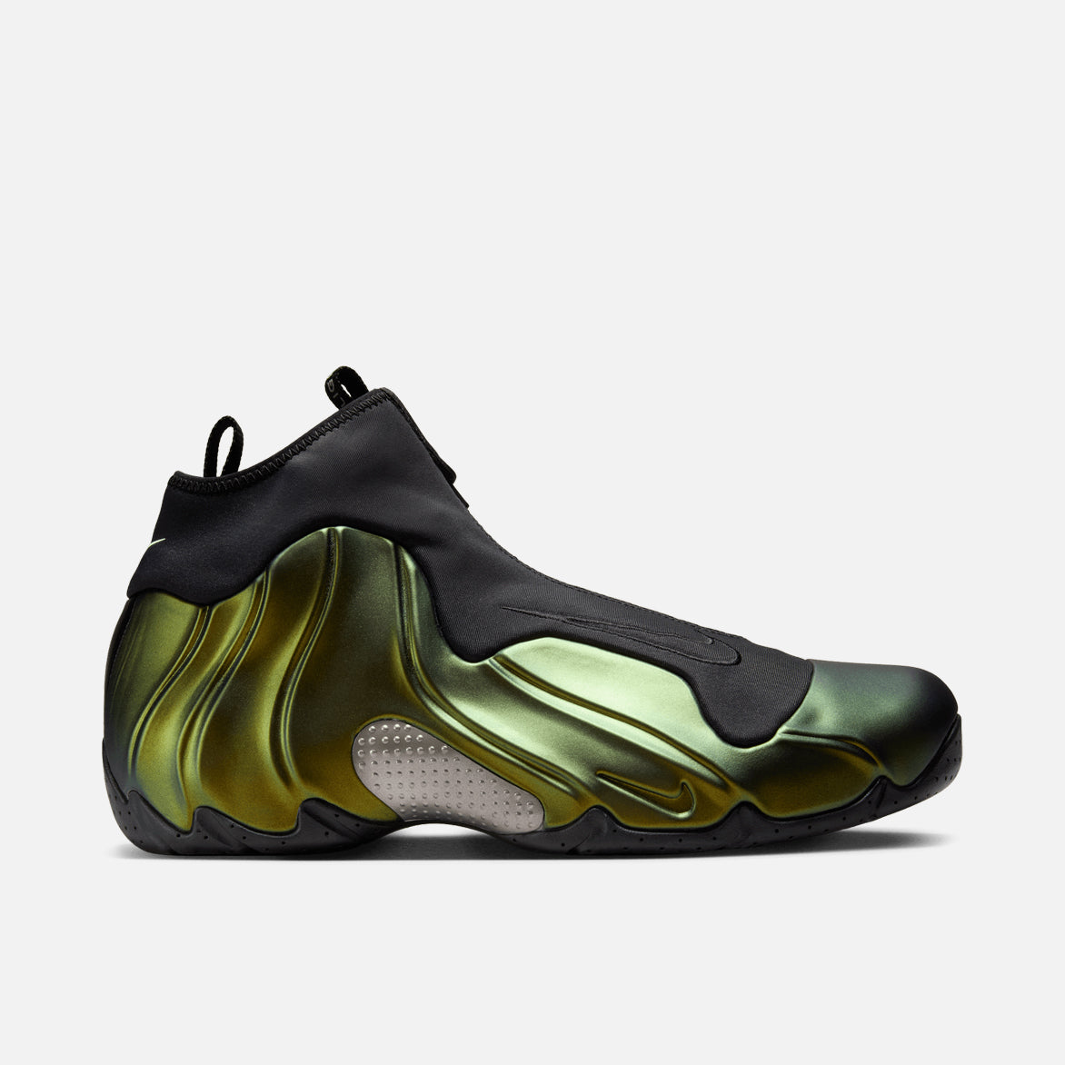 Nike Air Flightposite QS Metallic Gold Basketball Shoes for Men - High-Performance Hoops & Streetwear Sneakers - Perfect for Basketball Games, Training, and Urban Fashion