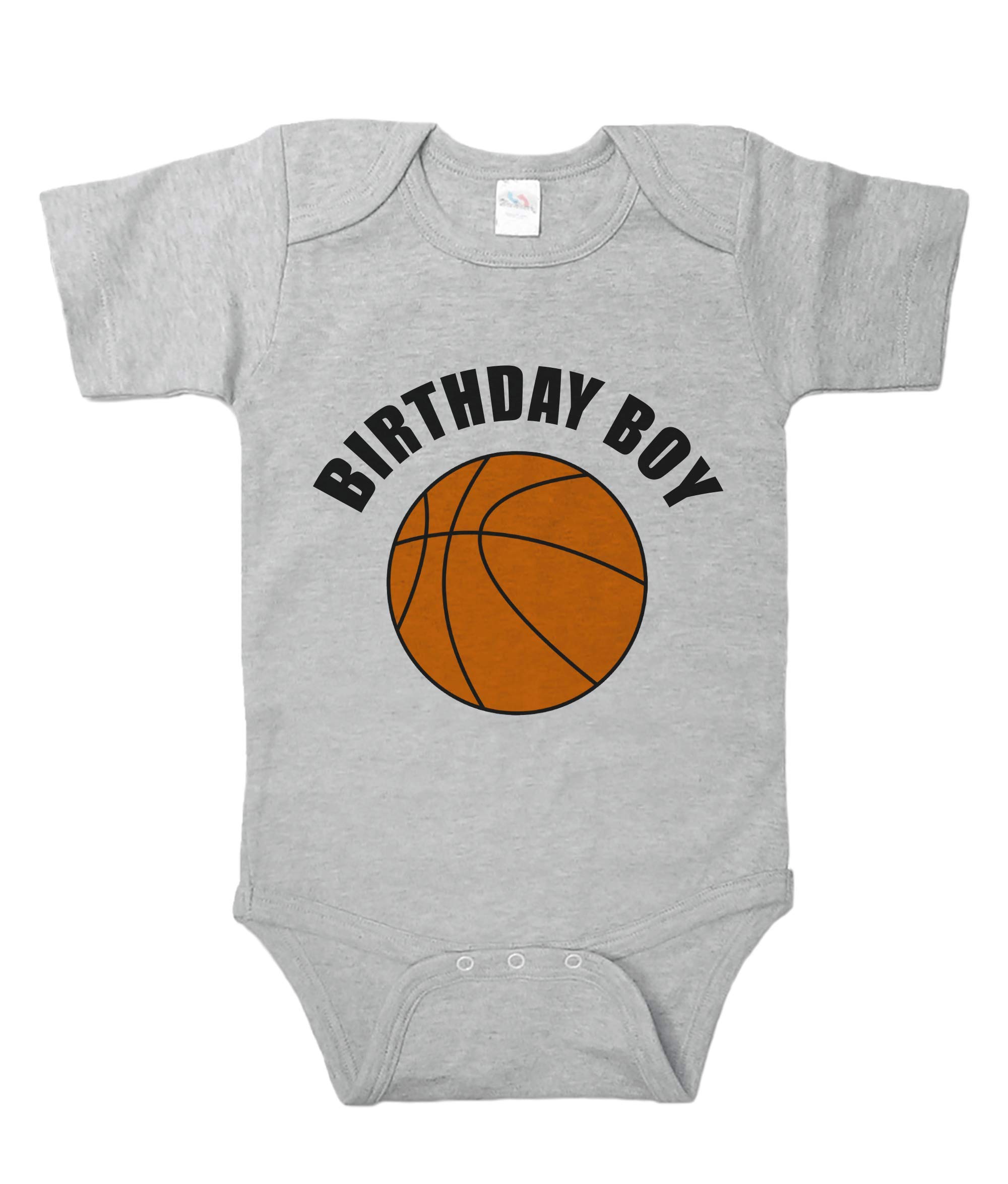 Boys' Birthday Basketball Outfit - 7 Ate 9 Apparel One-Piece Jumpsuit for Kids' Sports & Party Celebrations