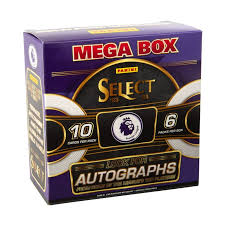 2023-24 Panini Select Premier League Soccer Mega Box - 30 Packs with Autographs & Memorabilia Cards - Collectible Trading Cards for Soccer Fans & Card Collectors - Perfect for Gifts, Investments, and Game Day Trading
