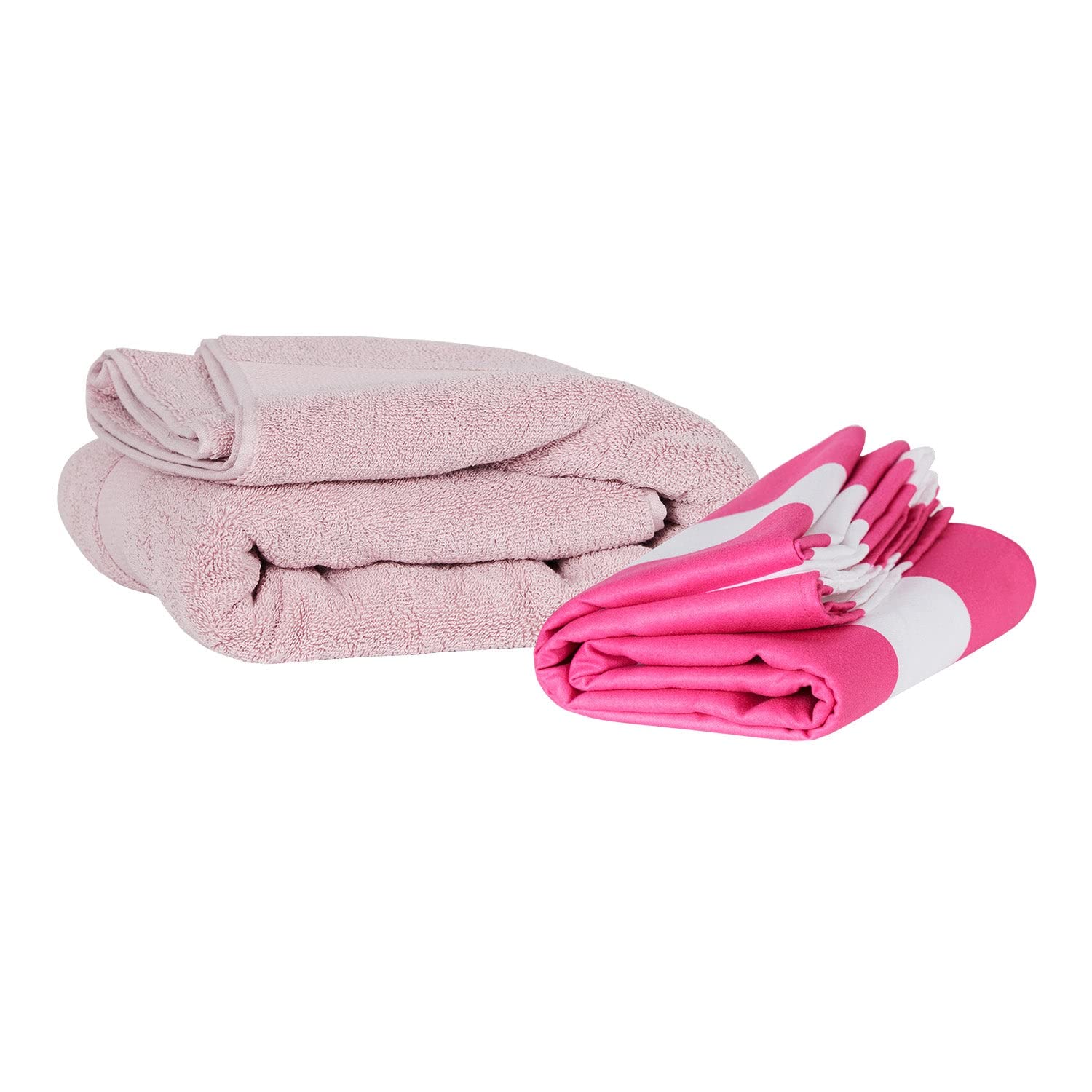 Dock & Bay Quick Dry Sand Free Beach Towel - Super Absorbent & Compact Travel Towel for Swimming, Camping, Vacation - Lightweight 100% Recycled Materials with Carry Bag - Perfect for Beach, Pool, Gym & Outdoor Activities