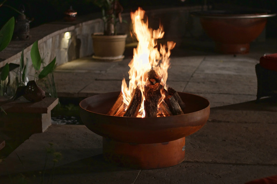 Low Boy Fire Pit - 30 & 36 Inch Outdoor Fire Pits for Backyard, Patio & Camping - Durable Steel Fire Bowl for Cozy Evenings & Gatherings