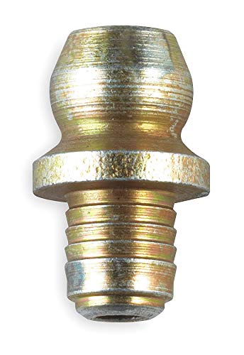 Kingfisher Grease Fitting Straight 0.56 Inch OAL - Pack of 2 (10-5PU44) - Ideal for Automotive, Industrial Machinery & Heavy Equipment Maintenance