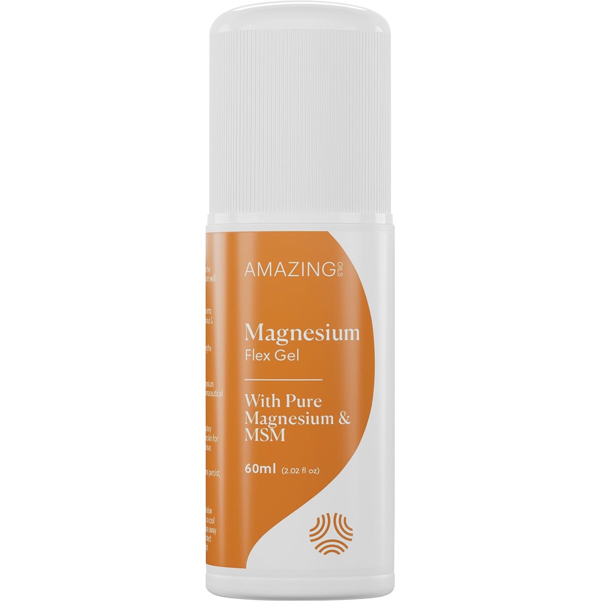 Best Magnesium Gel with MSM for Natural Pain Relief - 60ml Roll-On for Muscle Recovery & Relaxation | Perfect for Athletes, Post-Workout & Daily Stress Relief