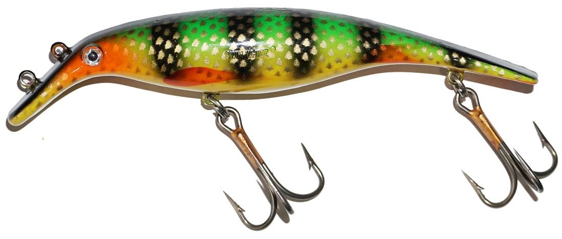 Big Bear Products Swim Whizz 6 Floating Crankbait - Topwater Fishing Lure for Bass, Trout & Walleye - Perfect for Freshwater Lakes & Rivers