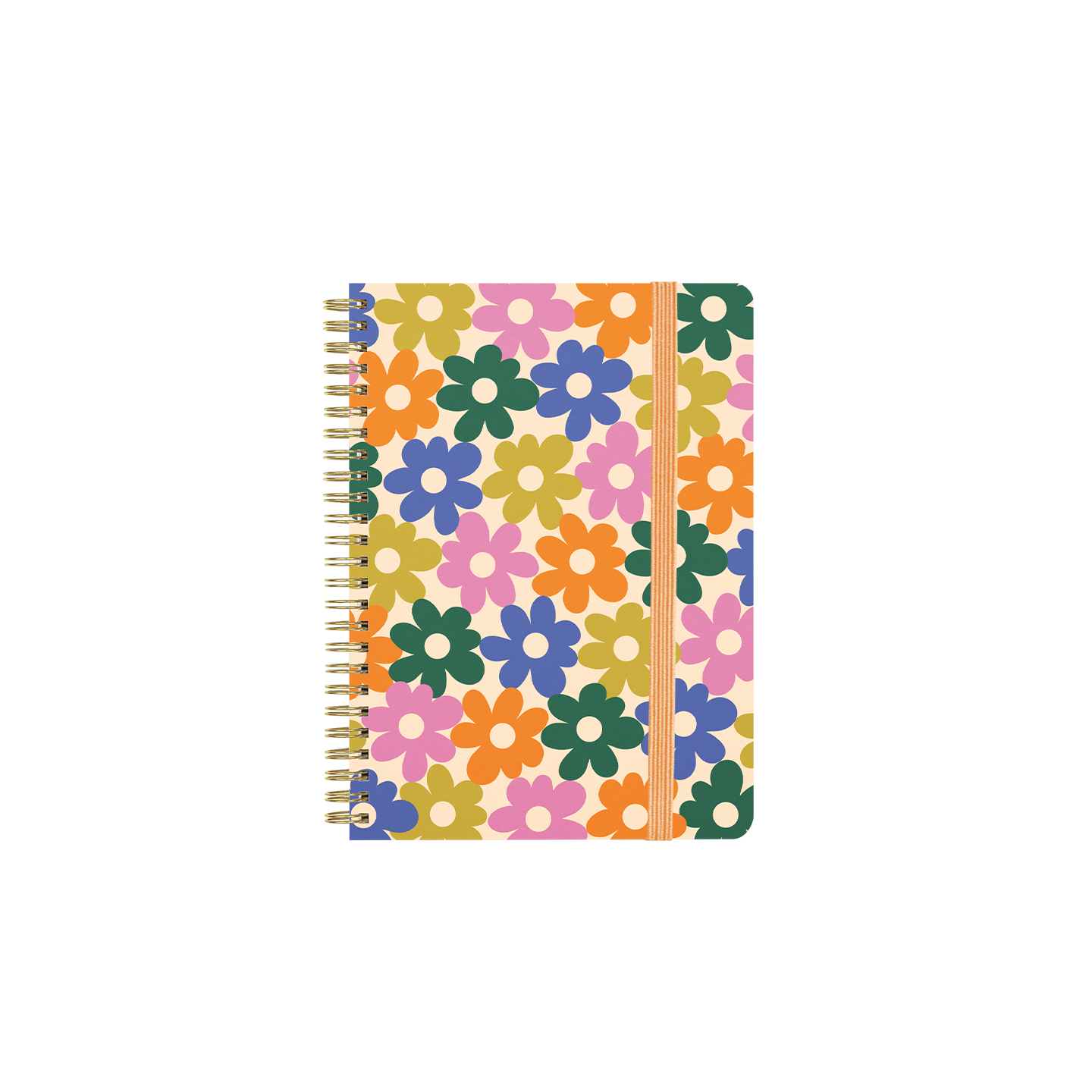 Bold Floral Mini Gratitude Journal - Inspirational Notebook for Women, Self-Care & Mindfulness - Perfect for Daily Reflection, Goal Setting & Positive Affirmations