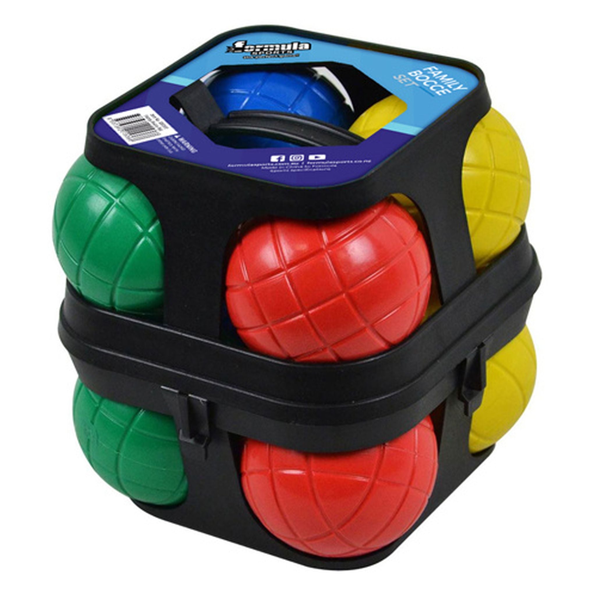 Premium Bocce Ball Set for Outdoor Games - Family & Friends Backyard Fun, Lawn Sports, Picnic & Beach Activities