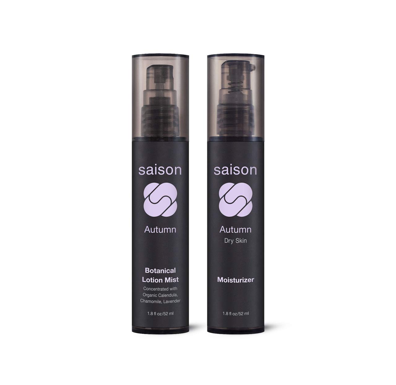 Saison® Autumn Moisturizing Duo Gift Set - Organic, Natural, Vegan & Cruelty Free Skincare for Dry Skin | Perfect for Fall Hydration, Holiday Gifts & Self-Care Routine