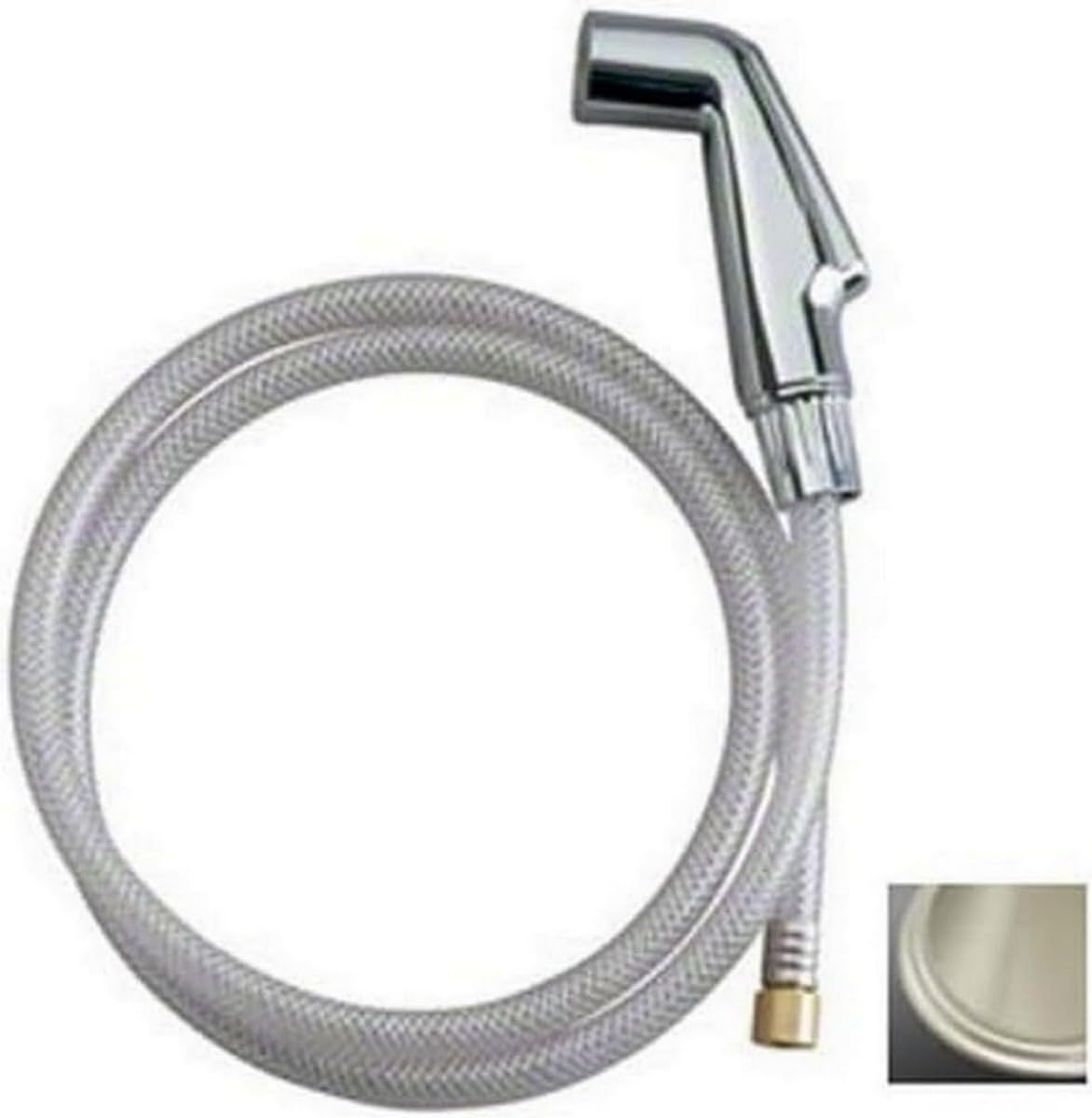 Stainless Steel Kitchen Faucet Side Spray with Retractable Hose - Perfect for Sink Cleaning, Dish Washing & Food Prep