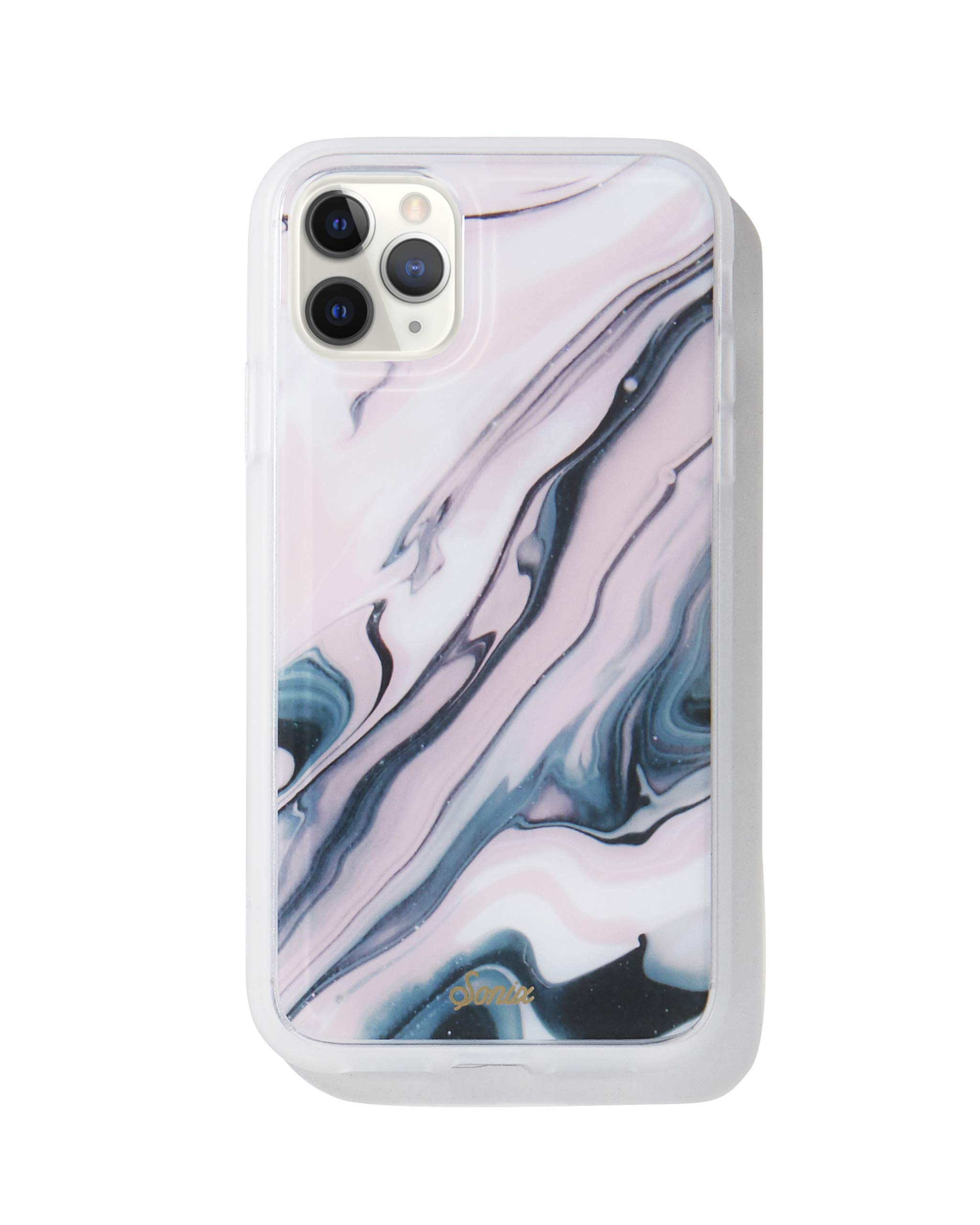 Sonix Blush Quartz Protective Case for iPhone 11 Pro Max - 10ft Drop Tested, Clear Marble Design, Shockproof Cover for Apple iPhone 11 Pro Max (Model 294-0148-0011) - Perfect for Everyday Use, Travel & Outdoor Activities