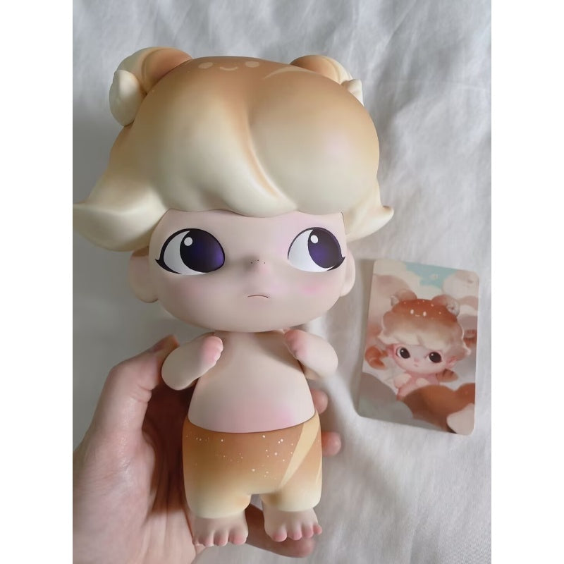 DIMOO Croissant Plus Limited Edition Collectible Figure - Cute Cartoon Character for Home Decor, Office Display, and Gift Giving