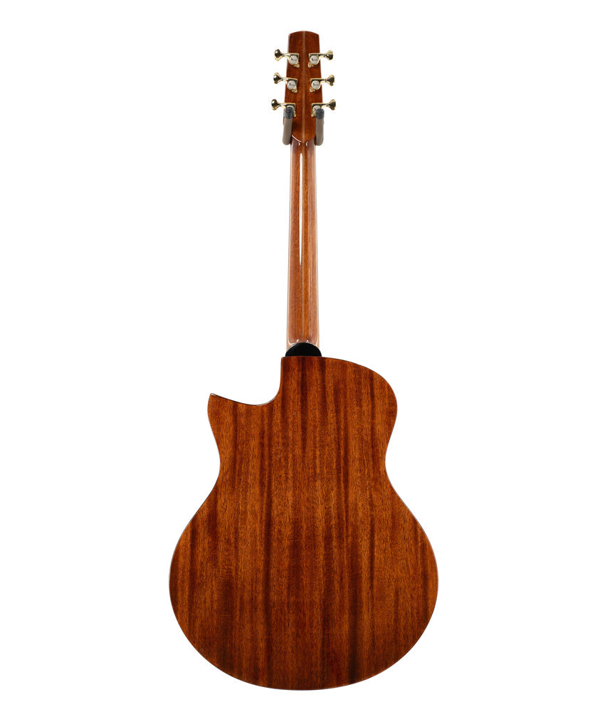 Avian Guitars Songbird 2A Mahogany Acoustic Guitar - Premium Solid Wood Guitar for Professional Musicians & Beginners - Perfect for Live Performances, Studio Recording & Home Practice